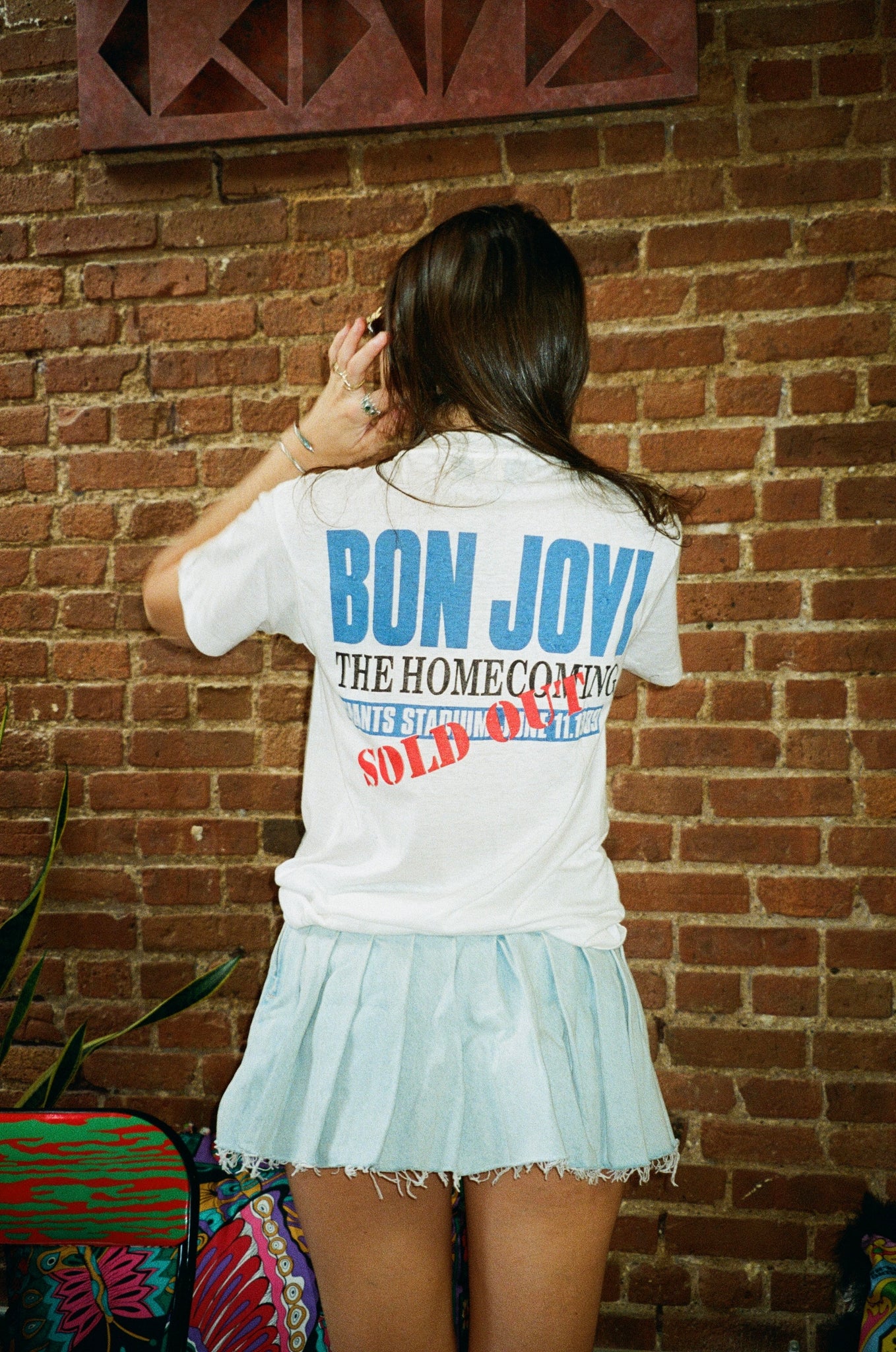 Bon Jovi Beaded Top