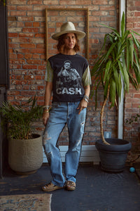 Johnny Cash Crystal Tee