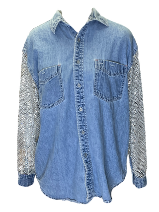 Denim Chainmail Shirt