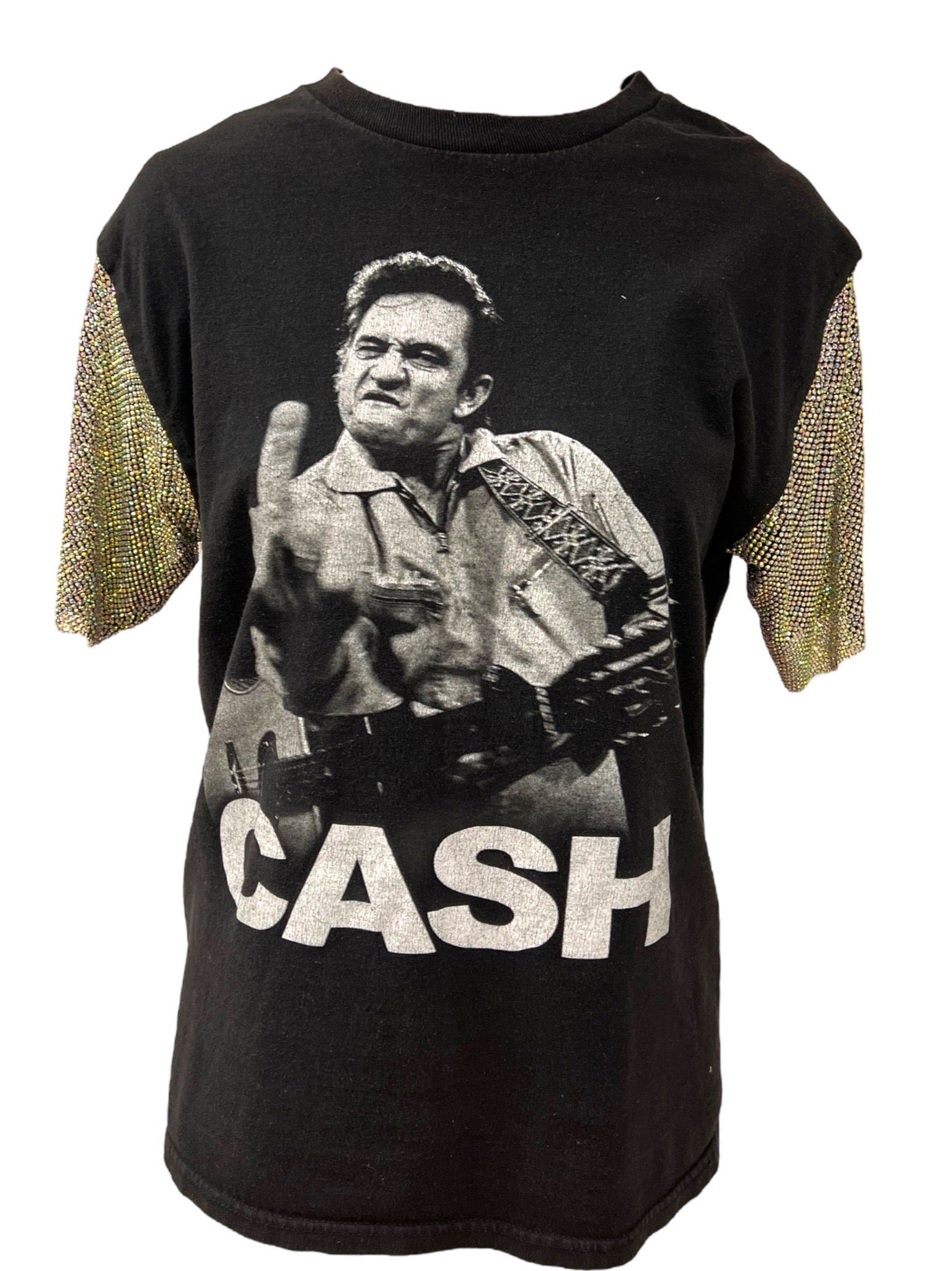 Johnny Cash Crystal Tee