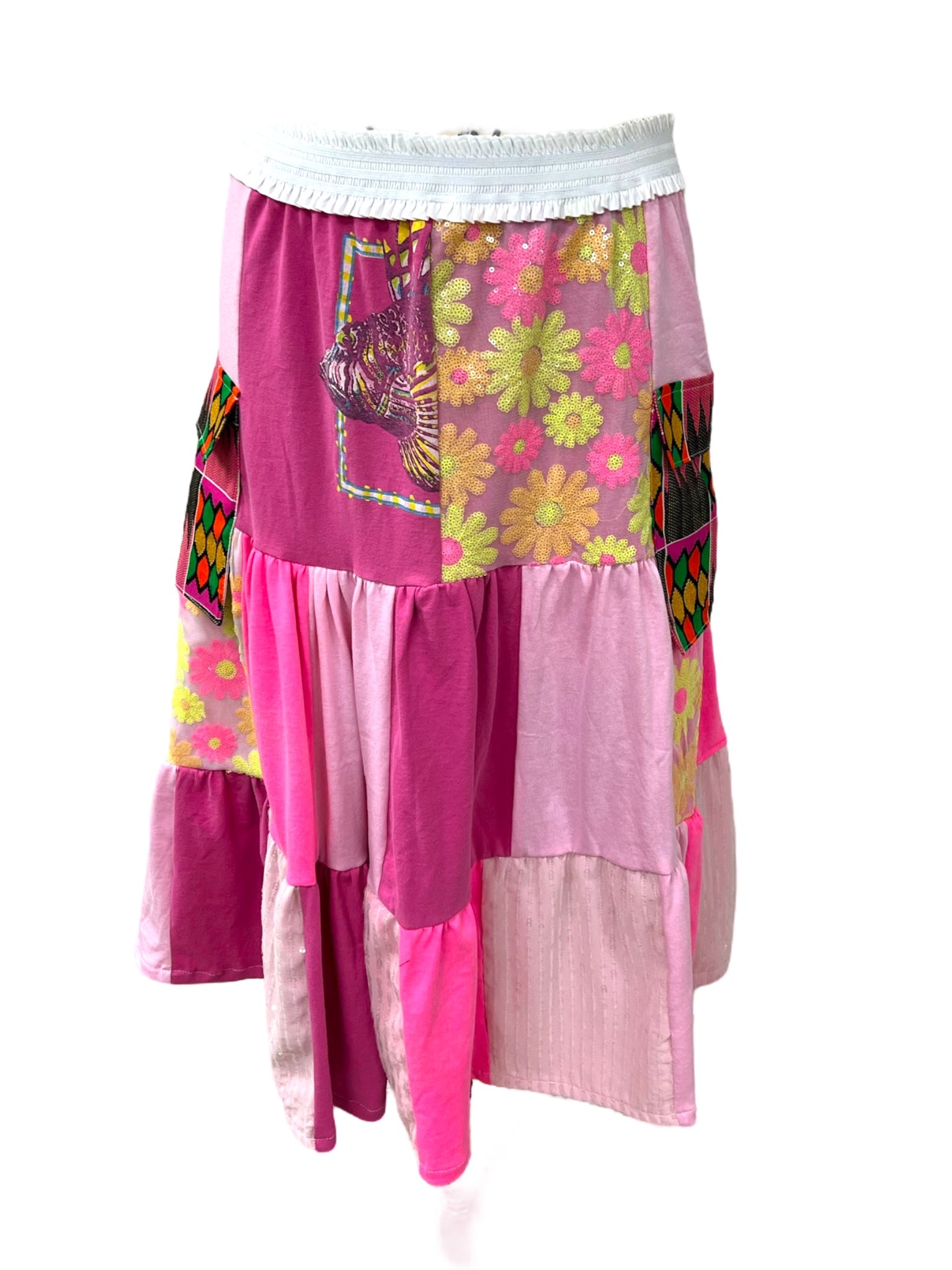 "Pretty in Pink" Daisy Skirt