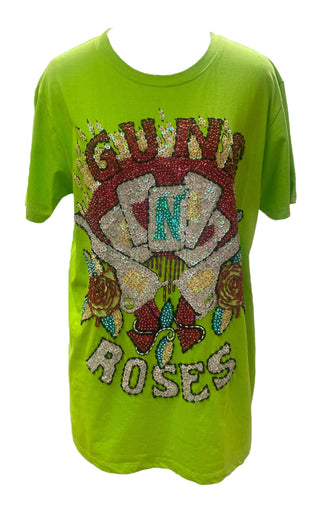 Guns N' Roses Beaded Top