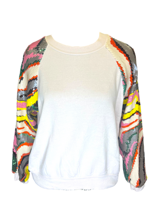 Pink Swirl Sweatshirt Remix