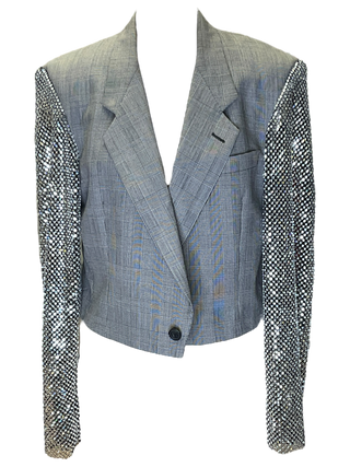 Dior Tweed Crop Joey Blazer