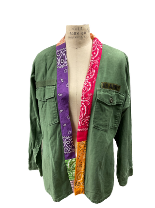 Army Bandana Kimono