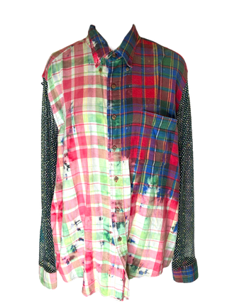 Flannel Distressed Kya Shirt