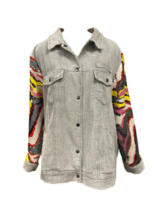 Corduroy Sequin Jacket