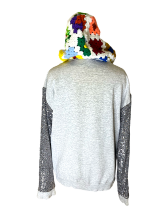 Grey FunFun Zip Hoodie