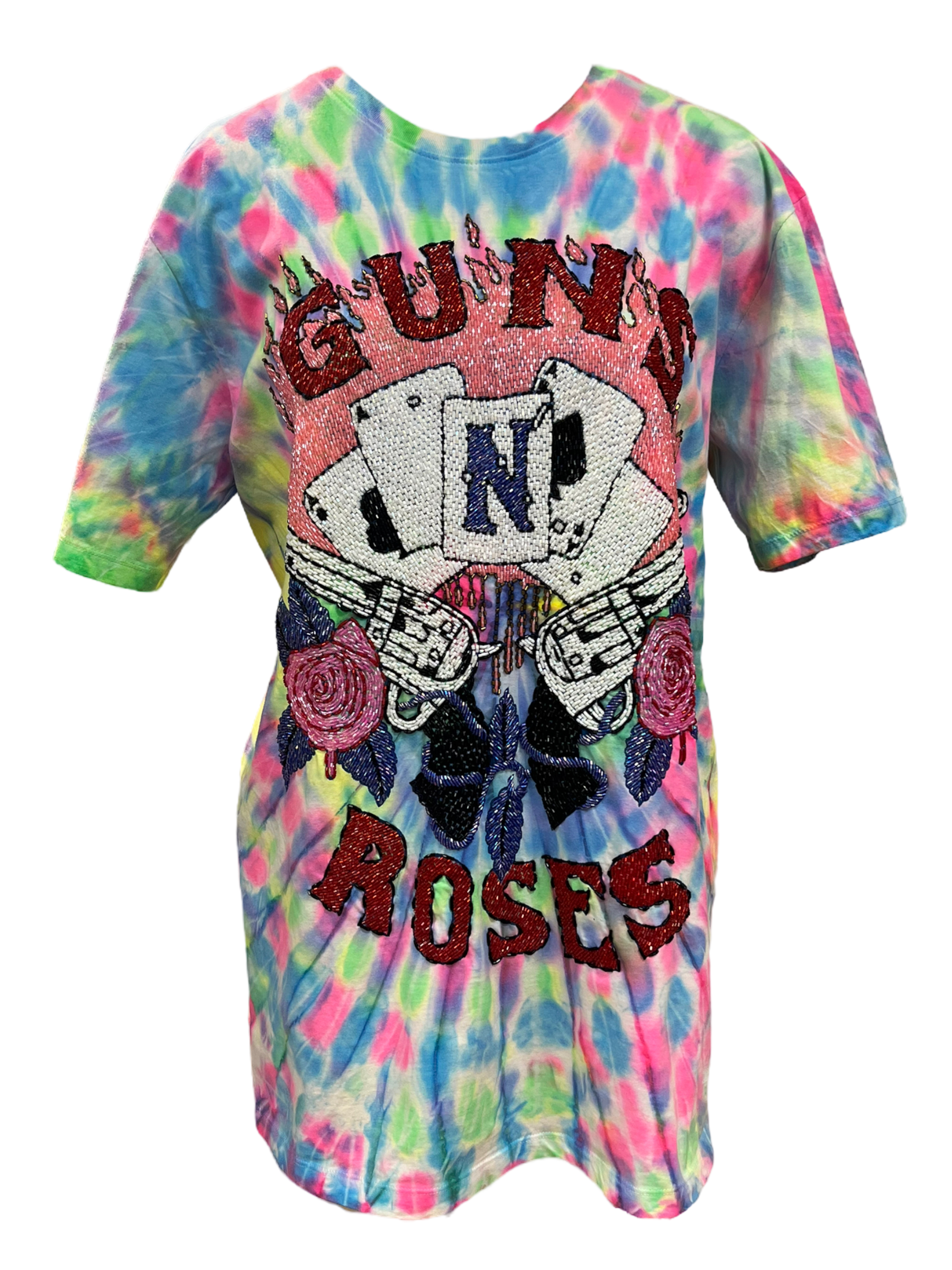 Guns n Roses Beaded Top