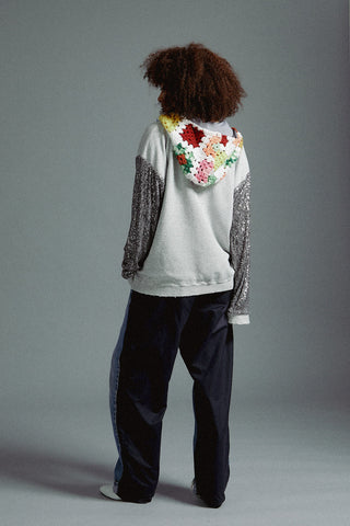Grey FunFun Zip Hoodie