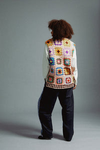 Crochet Workwear Jacket 1 off