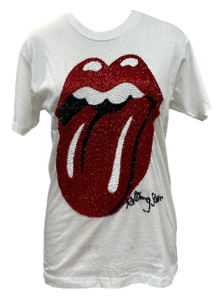 Rolling Stones Beaded Top