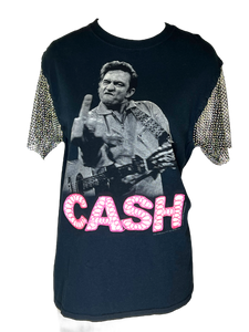 Johnny Cash Crystal Tee