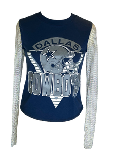 Dallas cowboys 2025 womens bling jersey