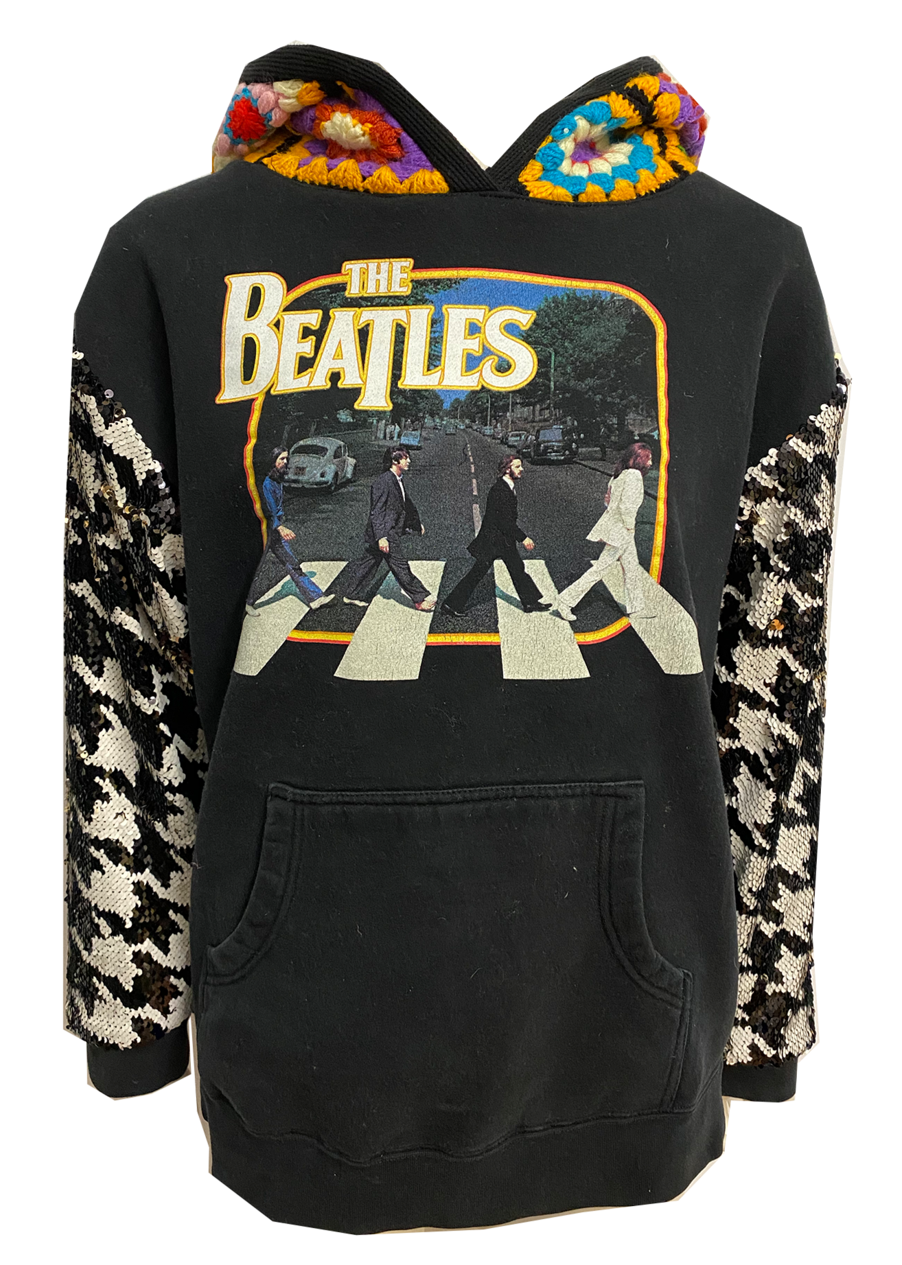 Beatles Crochet Hoodie
