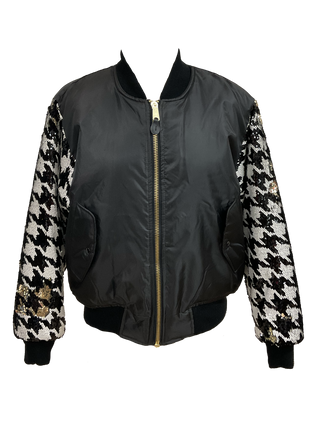 Houndstooth Bomber