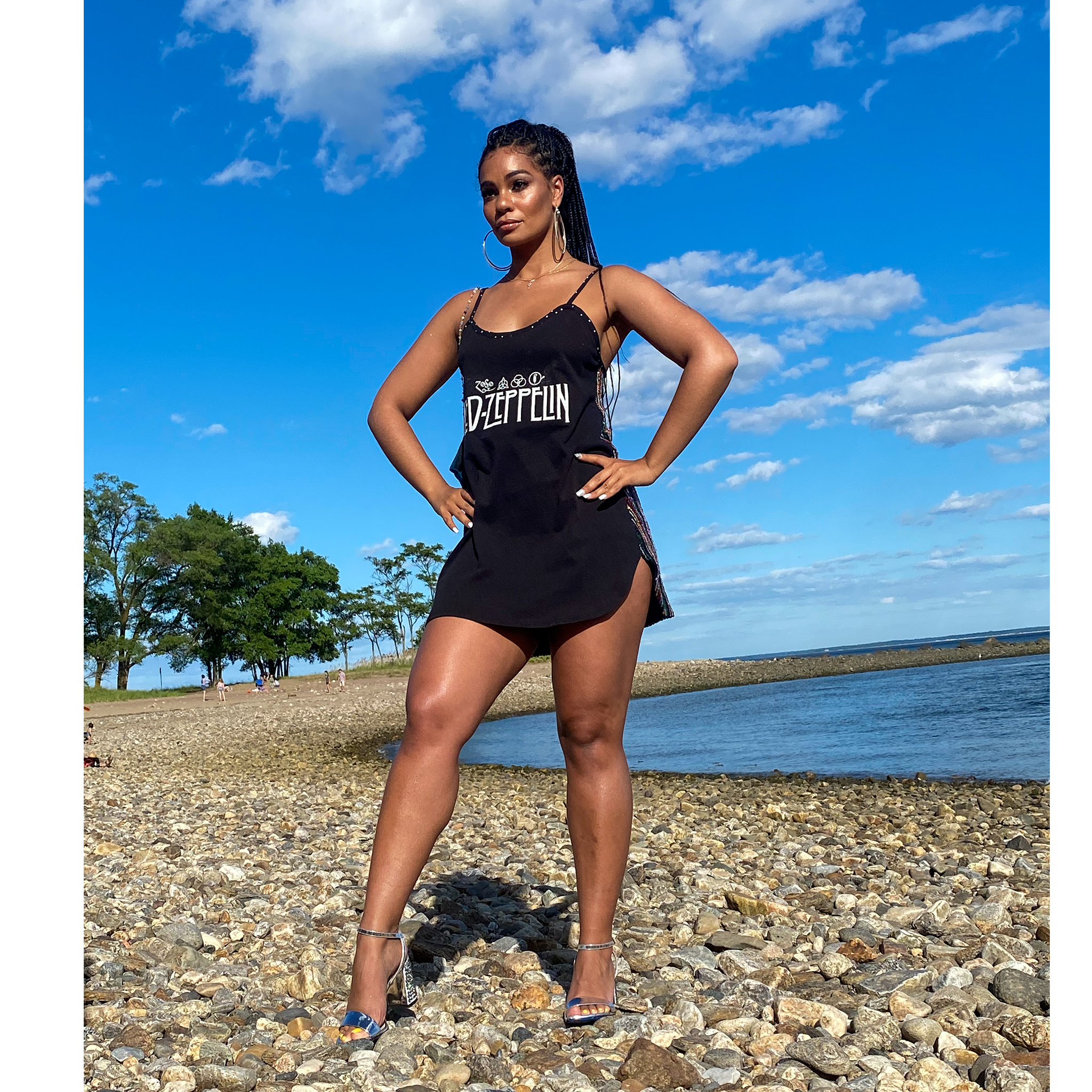 Led sales zeppelin dress